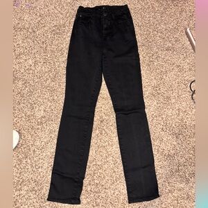 High Rise Straight Jeans